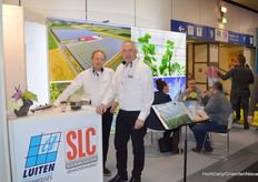 Oscar Nijman (Saarlucon Gewchshausbau) and Twan Leurs (Luiten Greenhouses)